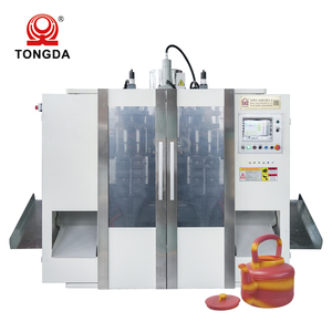 Máquina de Moldeo por Extrusión y Soplado para Fabricación de Jarras de Plástico HDPE Multicolores con Rayas - Product Image 2