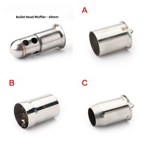 Silenciador de escape para moto, inserto de contrapresión hexagonal de 51 mm para tubo de escape - Product Image 1