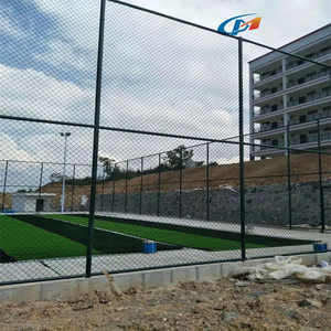 Clôture en treillis métallique galvanisé vert de 3 m de hauteur pour terrains de sport extérieurs, stades, terrains de football et terrains de tennis - Product Image 3
