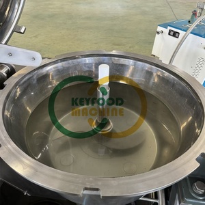 Cocedor de Queso Automático KEYFOOD de 100L/300L con Control PLC para <span class=keywords><strong>Pasta</strong></span> de Mozzarella y Cheddar 220V/380V 12KW - Product Image 3