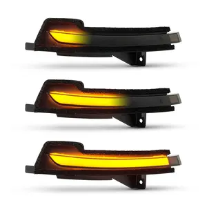 High Quality Smoked Sequential Led Side Mirror Light Turn Signal Indicator Lamp For Ford Mustang 2015