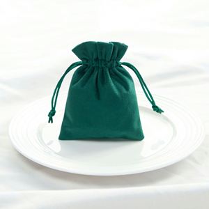 Wholesale Logo Print Suede Luxury Gift <b>Drawstring</b> <b>Makeup</b> Pouch Dust <b>Bag</b> Soft Jewelry Perfume Bottle Package - Product Image 6