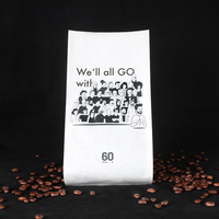 Sacs en Mylar de haute qualité OEM, sac laminé 3,5 g, sac en papier blanc 250 g, sac à café