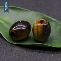 Grand trou perles baril d'agate jade cristal 16x18mm ouverture 5mm accessoires de bijoux autres artisanat en cristal