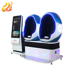 Interior simulador máquina <span class=keywords><strong>de</strong></span> 2 asientos silla huevo vr gafas <span class=keywords><strong>de</strong></span> realidad virtual 9d <span class=keywords><strong>cine</strong></span> - Product Image 1