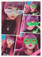Lunettes de fête LED lumineuses à effet cool pour clubs, concerts, danses, soirées - Bestseller Matériel)