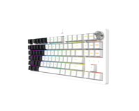 Clavier de jeu mécanique filaire à 86 touches avec logo personnalisé, rétroéclairage LED, USB Type C, programmable, bouton multimédia, pour ordinateur portable - Prix de gros