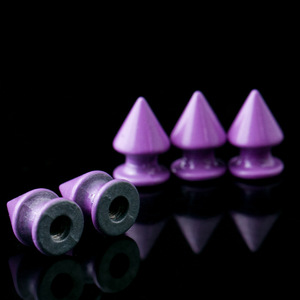 Rivets coniques en alliage de zinc 8x12mm durables pour accessoires de chaussures et de vestes en cuir - Product Image 3