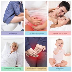 Redsack Nouveau Design Unique Bidet de Voyage Pliable à Buse Télescopique Post-partum Blanc/Rose/Violet EVA+PP Cadeaux - Product Image 4