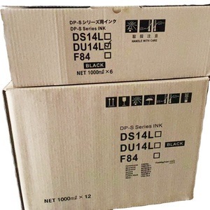 Vente d'usine Encre <span class=keywords><strong>Duplo</strong></span> DU14 DS14 pour <span class=keywords><strong>Duplo</strong></span> DP 520 620 820 550 650 850 DS-14L DU-14LE 1000ml Encre noire - Product Image 1