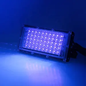 50W Ip65 Waterproof Disco Party Night Club Uv Black Light Ultra Violet Lamp Uv Light Led Stage Light