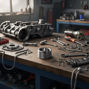 Kit de réparation de filetages métalliques FG 193 M6 pour réparation automobile - Product Image 3