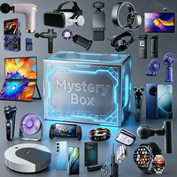 2-delige mystery box elektronica met smartphone, laptop, smartband, bluetooth speaker, telefoonstandaard, willekeurige tech accessoires cadeau