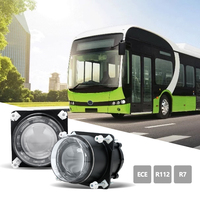 ECE R112 Certification 3.5 pouces phare Led 90mm feux de stationnement à faisceau élevé pour Bus moto camion voiture