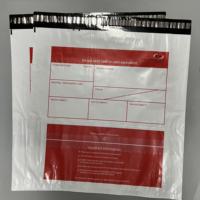 Enveloppe personnalisée transparente pour liste de colisage, pochette autocollante pour documents, pochette pour facture d'expédition pour coursier express