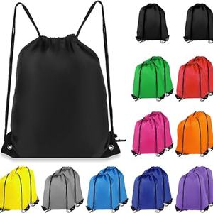 Bolsa Deportiva de Poliéster de Alta Calidad con Cordón, Asa de Cuerda, Correa para el Hombro, Logotipo Personalizado, Bolsa de Compras Promocional para Uso en Exteriores - Product Image 1