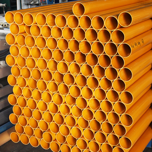 Tuyau en mousse PVC orange DrainPro 160 mm, longueur 6 m, épaisseur 3 mm, raccordement par solvant, marque Goldfinch, pour drainage à haut débit - Product Image 4
