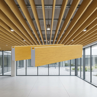 Tuyau de plafond en alliage d'aluminium 6063, profilés architecturaux de haute qualité, vente en gros sur mesure