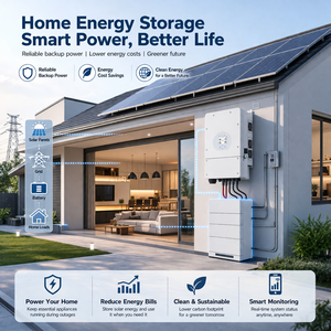 Sistema de Almacenamiento de Energía Solar Híbrido Monofásico de 8kW y 48V de Bajo Voltaje para el Hogar - Product Image 3