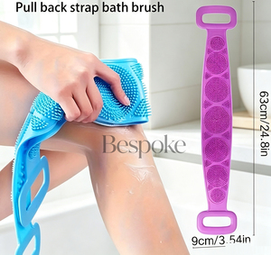 Brosse de Douche Exfoliante et Massante en Silicone avec Logo Personnalisé pour le Corps, Nettoyage en Profondeur pour Adultes, <span class=keywords><strong>Nettoyant</strong></span> Corporel pour la Maison - Product Image 5