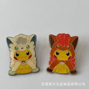 Insignia de Metal de animación de dibujos animados directa de fábrica, broche de esmalte de pintura creativa Cultural, moneda conmemorativa de aniversario de moda - Product Image 3