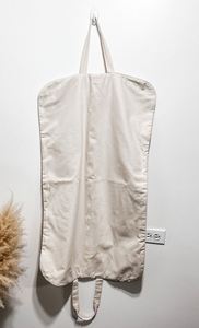 Housse de voyage pour costume ou manteau en toile de coton 100% non blanchie, housse anti-poussière pour vêtements, sac de costume en toile de coton - Product Image 2