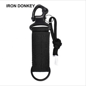 IRONDONKEY Outdoor Taktische Schlüssel bund Ausrüstung Nylon band Schlüssel bund Kleiderbügel Adler Haken Gürtel Bergsteigen Schnalle Rucksack Haken - Product Image 6