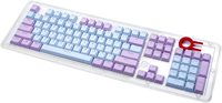 Double Translucent Backlit 104 Keycap Cherry Profile Blank Replacement Keycaps Key Iso9001 Certified Keycaps Double