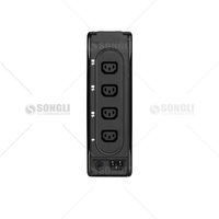 Tour d'alimentation 3P Ellipse en ligne monophasée 550VA/330W avec entrée C14, 8 sorties C13, port de charge USB, protection contre les surtensions, noir
