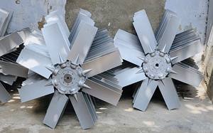 ใบพัดลมแบบแกนหมุนอลูมิเนียมอัลลอยขนาดเส้นผ่านศูนย์กลางใหญ่ สำหรับการระบายความร้อนอุตสาหกรรม การระบายอากาศ และการใช้งานดูดอากาศ - Product Image 5