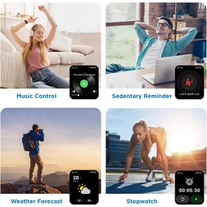 Benio Thông Minh Tập Thể Dục Đồng Hồ Cho Nam Giới Phụ Nữ <span class=keywords><strong>23</strong></span> Thể Thao Chế độ Heart Rate Ngủ Spo2 Màn Hình Nhiều Dials Thông Minh Đồng Hồ Cho Tập Thể Dục - Product Image 5