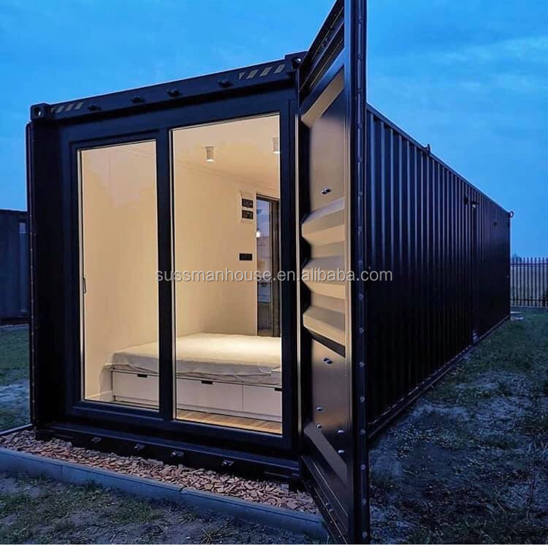 Modern Modular Kits Storage Shopping Container Homes Prefabricated Portable Houses Flat Pack Made In China