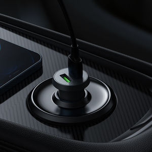 Cargador de Coche de Carga Rápida con Doble Puerto USB, 2 Puertos USB, Enchufe QC3.0, Protección Contra Cortocircuitos para una Conducción Segura - Product Image 5