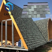 Toit de Villa, matériaux de construction Standard européens et américains, carreaux de toiture en Fiber de verre, de bardage d'asphalte