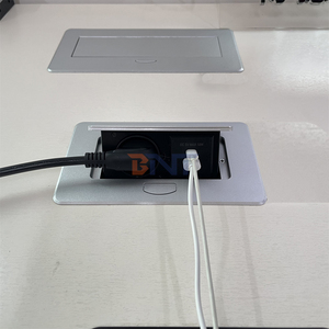 Boente <strong>Pop</strong> <strong>up</strong> Socket With EU Standard <strong>Power</strong> Outlet Hidden Furniture <strong>Desktop</strong> Tabletop Socket - Product Image 2