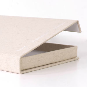 Tùy Chỉnh Sang Trọng Cứng Nhắc Cuốn Sách Hình Hộp Bao Bì Với Từ Linen Bìa Và Lá In Ấn Cho Mỹ Phẩm Thương Hiệu - Product Image 3