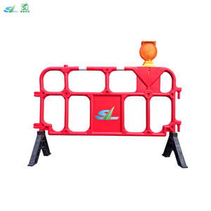 Barrera de estacionamiento de tráfico extraíble de plástico HDPE PE - Product Image 1