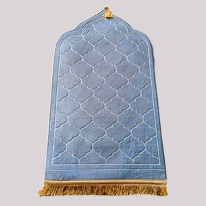 2025 personalizzabile di alta qualità moderno pellegrinaggio stuoie Raschel tessuto Jacquard peluche pizzo floreale finiture dirette cina - Product Image 4