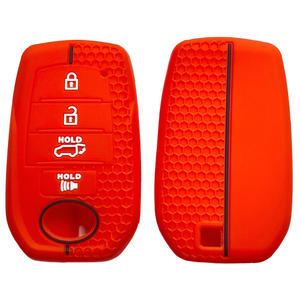 車用キーカバーケーストヨタハイラックス2024ヤリスカローラ2023 Rav4 2021 CHR Revo Auris InnovaハイランダーVenzaフォーチュンキーホルダー - Product Image 2