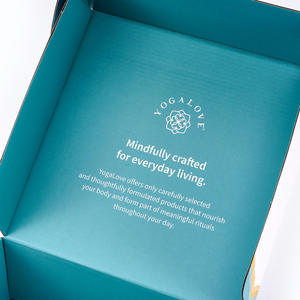 Boîte d'emballage en carton ondulé carré extra-résistant, double face, colorée, livraison rapide, boîtes pour vêtements, boîtes pliables pour sous-vêtements - Product Image 4