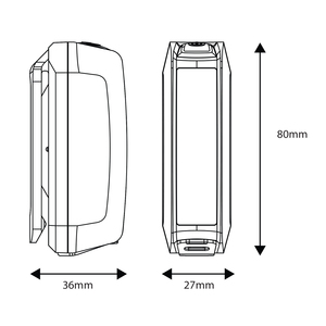 Lumière arrière de vélo LED super lumineuse 300 lumens en ABS, 6 modes, rechargeable Type-C, IPX4, DRL, 1000 mAh, mode conduite nocturne - Product Image 5