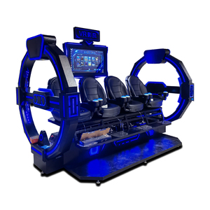 ... <span class=keywords><strong>Simulador</strong></span> de vuelo caliente 9d VR juego de disparos 4 asientos máquina de realidad virtual con pantalla HD - Product Image 5