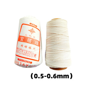 Ingrosso filo rotondo corda di cera di <span class=keywords><strong>cotone</strong></span> 1mm cavo di cera tessuto a mano linea di cera - Product Image 3