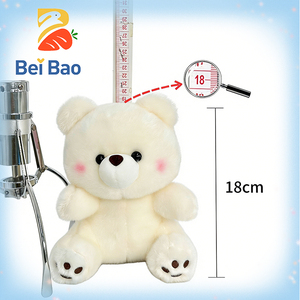 Orsetti di <span class=keywords><strong>peluche</strong></span> personalizzati di alta qualità con logo OEM, animali di <span class=keywords><strong>peluche</strong></span> per macchine a griffa - Product Image 2