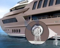 Bouchon de vidange de coque en acier inoxydable 316 pour usage marin |   Sortie de drainage étanche à filetage complet pour applications marines de yachts et bateaux en eau salée