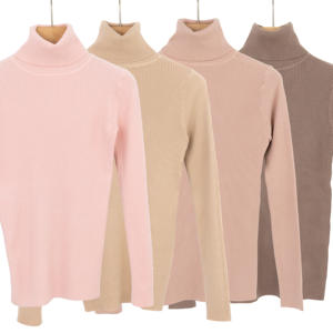 All'ingrosso autunno Pre inverno <span class=keywords><strong>donna</strong></span> <span class=keywords><strong>donna</strong></span> Mujer abbigliamento <span class=keywords><strong>vestiti</strong></span> maglia Pullover Pullneck maglione maglioni top per le donne - Product Image 3
