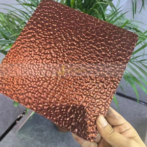 Panneau de décoration de tôle ondulée en acier inoxydable au design de luxe V258 - Product Image 2