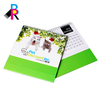 Calendrier de bureau Table de l'Avent perpétuel personnalisé promotionnel Calendriers animaux avec photos