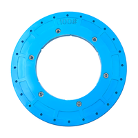 Disque abrasif diamanté à liaison métallique Jingu 250 mm (10 po) pour meulage humide de bord en céramique, alésage 140 mm (5,5 po), haute dureté, pour béton