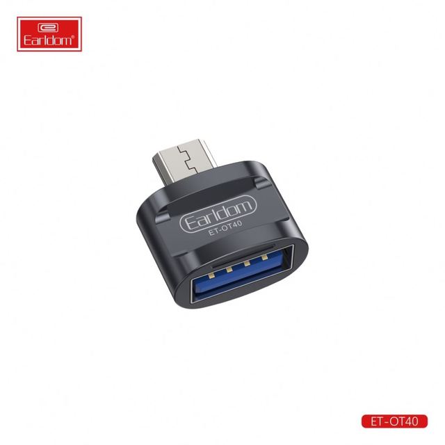 Earldom USB-C 3.0 Micro USB 3.0 OTG Adapter Colorful Metal Male Female Converter for Smartphones Printer Computer Accessory
